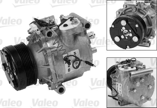 Valeo 699816 - Kompressori, ilmastointilaite inparts.fi