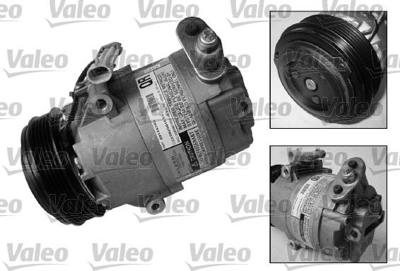 Valeo 699250 - Kompressori, ilmastointilaite inparts.fi