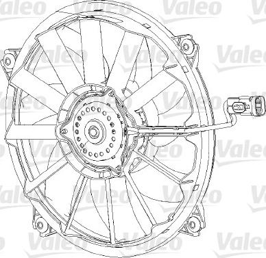 Valeo 696091 - Tuuletin, moottorin jäähdytys inparts.fi