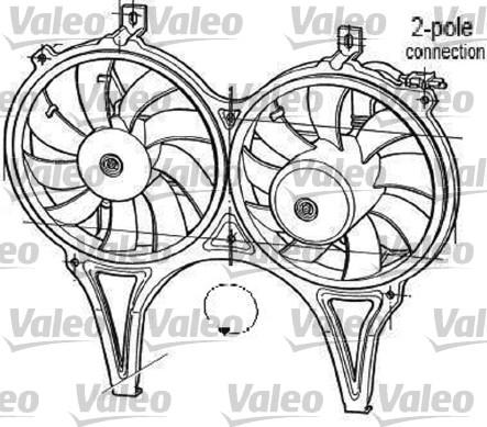 Valeo 696050 - Tuuletin, moottorin jäähdytys inparts.fi