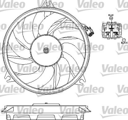 Valeo 696069 - Tuuletin, moottorin jäähdytys inparts.fi