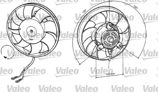 Valeo 696037 - Tuuletin, moottorin jäähdytys inparts.fi