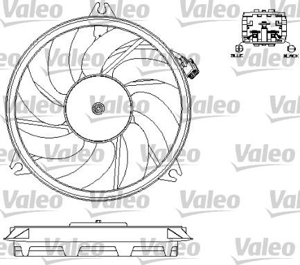 Valeo 696073 - Tuuletin, moottorin jäähdytys inparts.fi