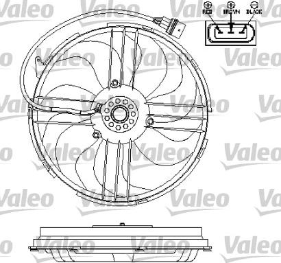 Valeo 696196 - Tuuletin, moottorin jäähdytys inparts.fi