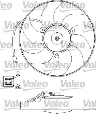 Valeo 696191 - Tuuletin, moottorin jäähdytys inparts.fi