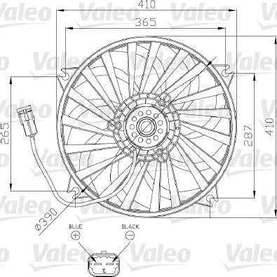 Valeo 696139 - Tuuletin, moottorin jäähdytys inparts.fi