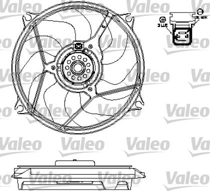 Valeo 696137 - Tuuletin, moottorin jäähdytys inparts.fi