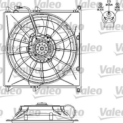 Valeo 696123 - Tuuletin, moottorin jäähdytys inparts.fi