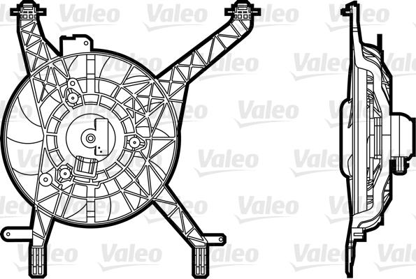 Valeo 696345 - Tuuletin, moottorin jäähdytys inparts.fi