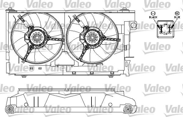 Valeo 696212 - Tuuletin, moottorin jäähdytys inparts.fi