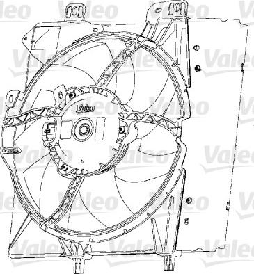 Valeo 696238 - Tuuletin, moottorin jäähdytys inparts.fi