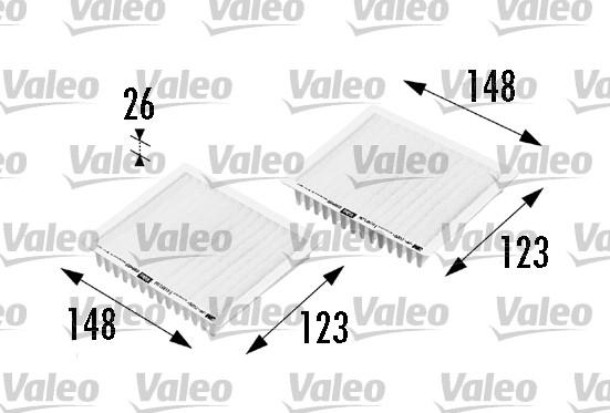 Valeo 698469 - Suodatin, sisäilma inparts.fi