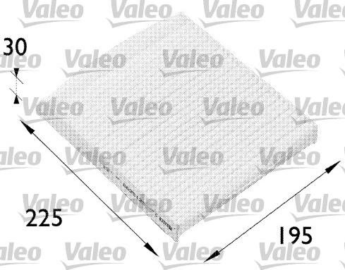 Valeo 698512 - Suodatin, sisäilma inparts.fi