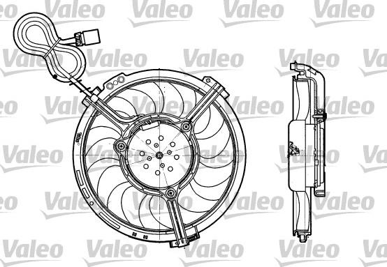 Valeo 698658 - Tuuletin, moottorin jäähdytys inparts.fi