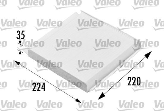 Valeo 698657 - Suodatin, sisäilma inparts.fi