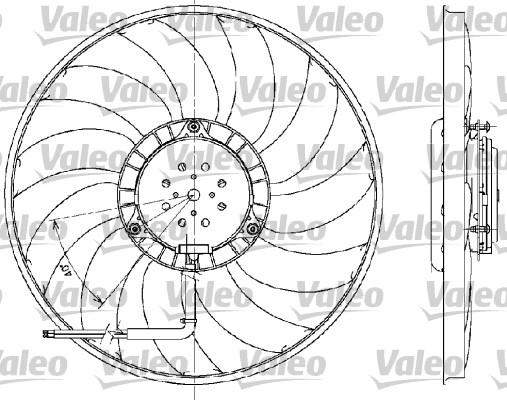 Valeo 698609 - Tuuletin, moottorin jäähdytys inparts.fi