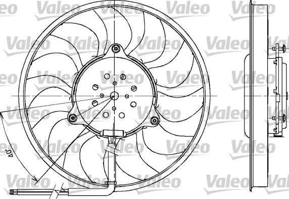 Valeo 698612 - Tuuletin, moottorin jäähdytys inparts.fi