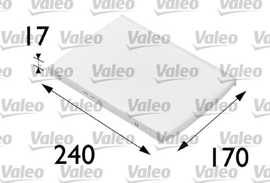 Valeo 698689 - Suodatin, sisäilma inparts.fi