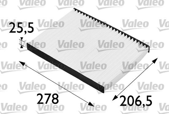 Valeo 698679 - Suodatin, sisäilma inparts.fi