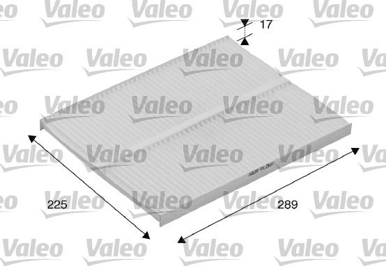 Valeo 698167 - Suodatin, sisäilma inparts.fi