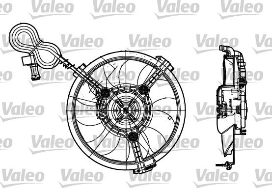 Valeo 698182 - Tuuletin, moottorin jäähdytys inparts.fi