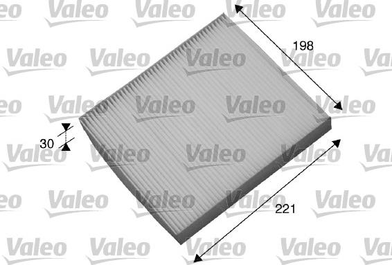 Valeo 698869 - Suodatin, sisäilma inparts.fi