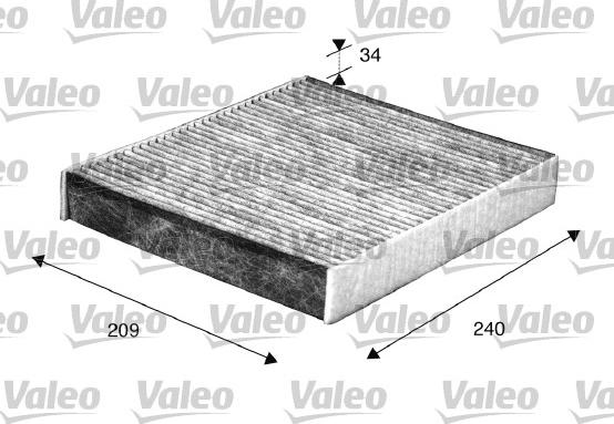 Valeo 698883 - Suodatin, sisäilma inparts.fi