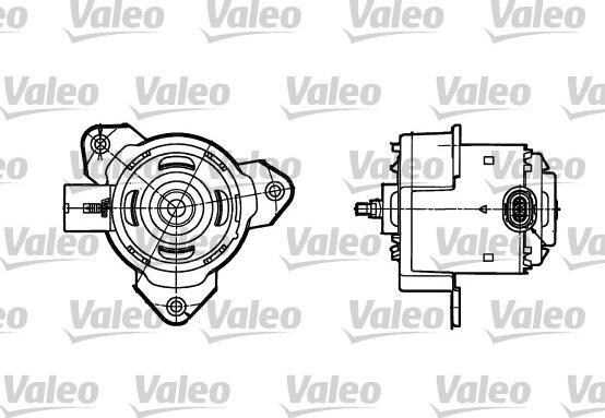 Valeo 698302 - Puhallinmoottori, jäähdytituulet. inparts.fi