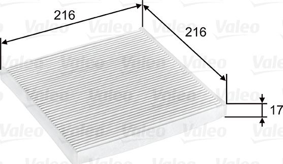 Valeo 698796 - Suodatin, sisäilma inparts.fi