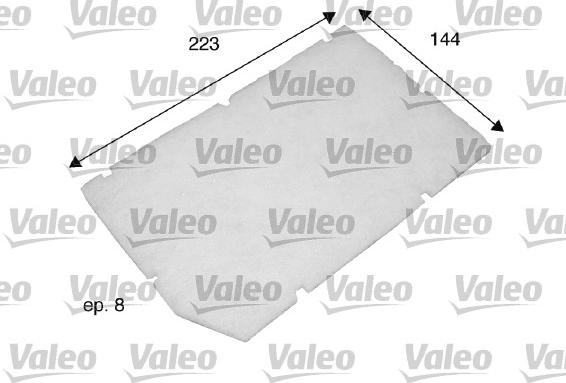 Valeo 698797 - Suodatin, sisäilma inparts.fi