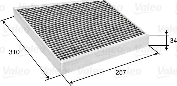 Valeo 698741 - Suodatin, sisäilma inparts.fi