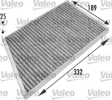 Valeo 698743 - Suodatin, sisäilma inparts.fi