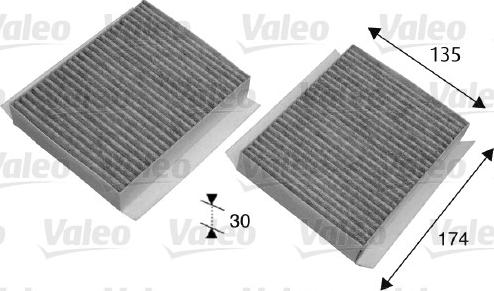 Valeo 698747 - Suodatin, sisäilma inparts.fi