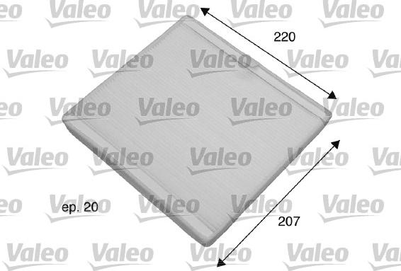 Valeo 698769 - Suodatin, sisäilma inparts.fi