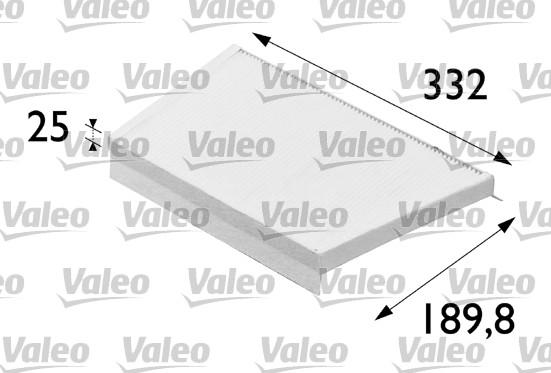 Valeo 698700 - Suodatin, sisäilma inparts.fi