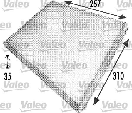 Valeo 698702 - Suodatin, sisäilma inparts.fi