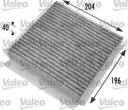 Valeo 698774 - Suodatin, sisäilma inparts.fi