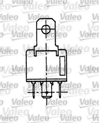 Valeo 643508 - Rele, työvirta inparts.fi