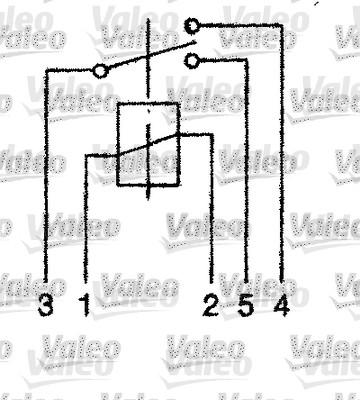 Valeo 643508 - Rele, työvirta inparts.fi