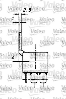 Valeo 643508 - Rele, työvirta inparts.fi