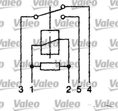 Valeo 643818 - Rele, työvirta inparts.fi