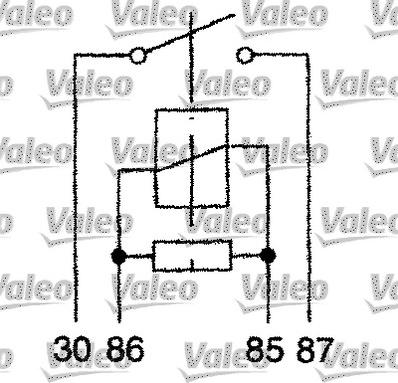 Valeo 643827 - Rele, työvirta inparts.fi