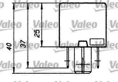 Valeo 643827 - Rele, työvirta inparts.fi