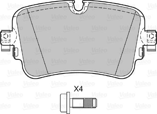 Valeo 601496 - Jarrupala, levyjarru inparts.fi