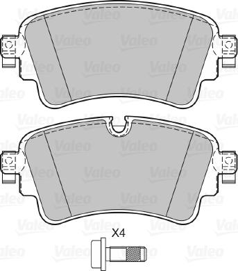 Valeo 601497 - Jarrupala, levyjarru inparts.fi