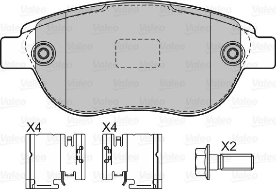 Valeo 601465 - Jarrupala, levyjarru inparts.fi