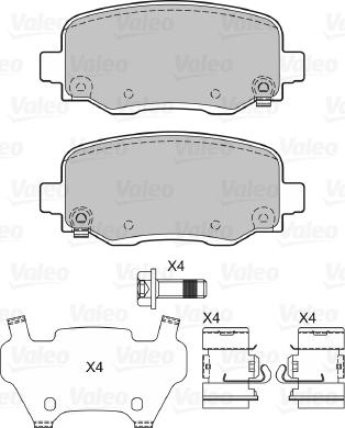 Valeo 601417 - Jarrupala, levyjarru inparts.fi