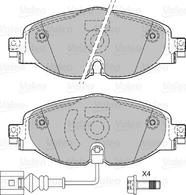 Valeo 601424 - Jarrupala, levyjarru inparts.fi