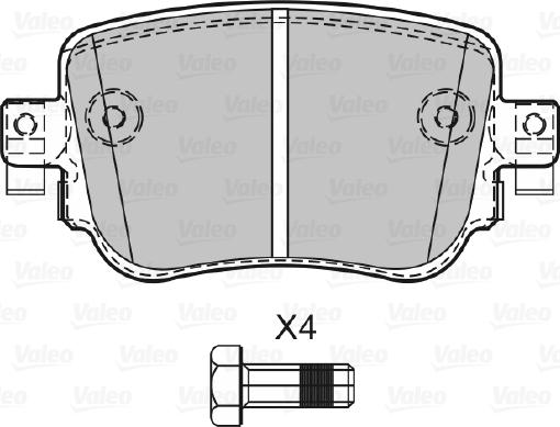 Valeo 601423 - Jarrupala, levyjarru inparts.fi