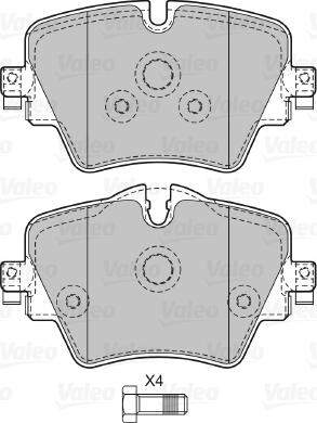 Valeo 601470 - Jarrupala, levyjarru inparts.fi